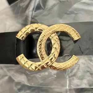 CHANEL | Accessories | New Chanel Cc Leather Belt 8534 | Poshmark